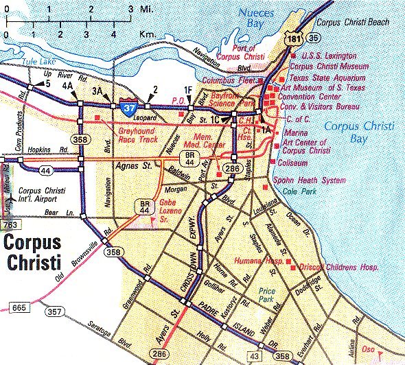 Centre Ville corpus christi plan